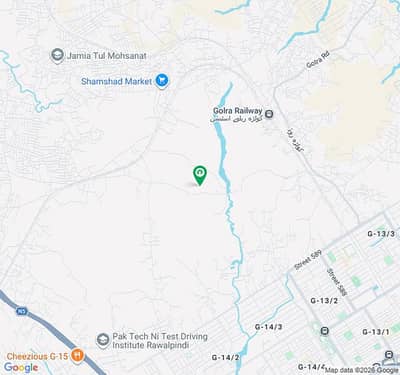 F-14/3 East Service Road Plot 1 Kanal For Sale.