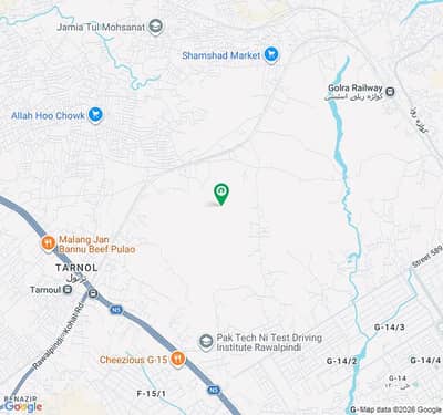 F-14/2 St No 57 Plot 1 Kanal For Sale