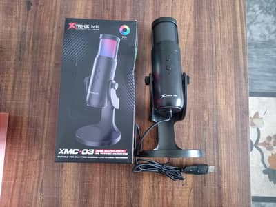 Xtrike Me Xmc03 Usb 12 Rgb Light Gaming Microphone