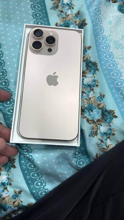 Iphone 16 Pro Max (Dessert Titanium) 256 Gb Storage