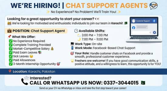 Chat Support Executive