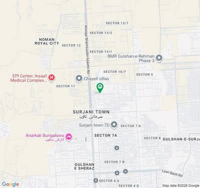 Flat For Sale Prime Location Surjani Town