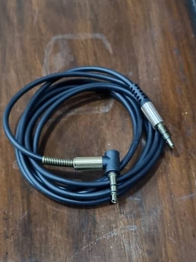 3.5mm L-shaped Aux Cable Headphone Jack Cable