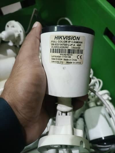 IP colour night vision cameras