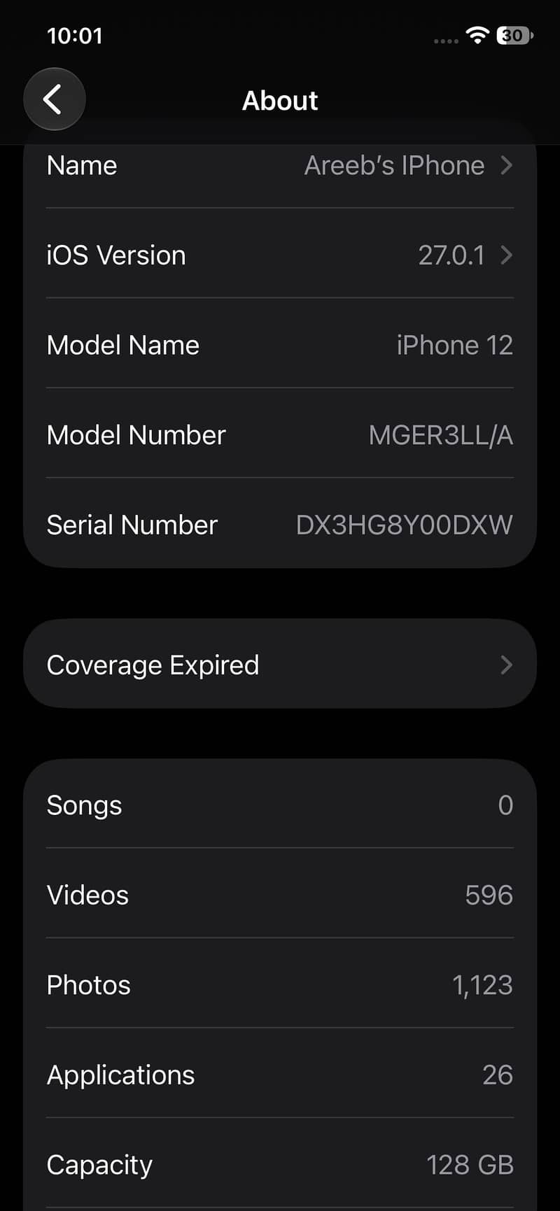 Apple iPhone 12 11