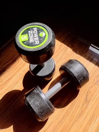 Power Zone 5kg Dumbbells Pair – Good Condition