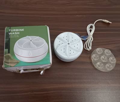 Mini Turbine Washer Portable Ultrasonic Turbine Washing Machine
