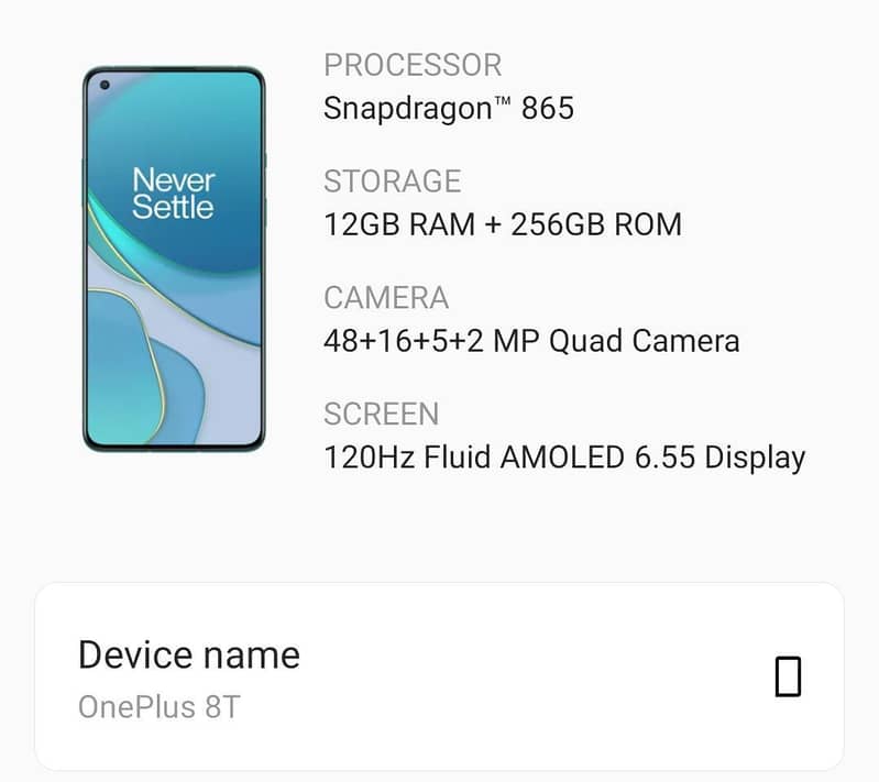 One Plus 8 6