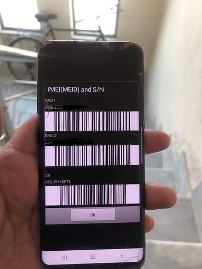 Samsung Mobile S8 Dual sim Official Aproved