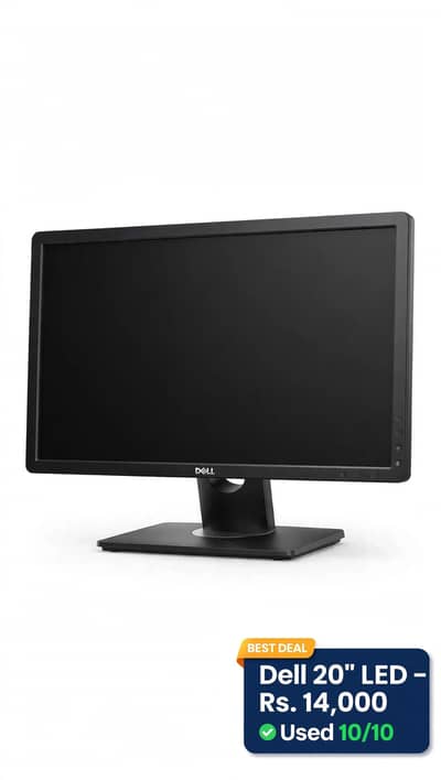 Dell 20inch led port hdmi VGA power cable all sport