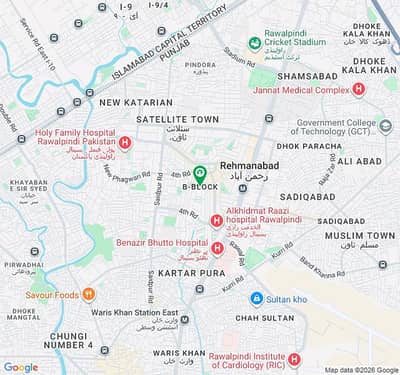 4 Marla Flat In Stunning Satellite Town - Block B Is Available For Rent