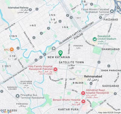In Satellite Town - Block F 5 Marla Lower Portion For Rent