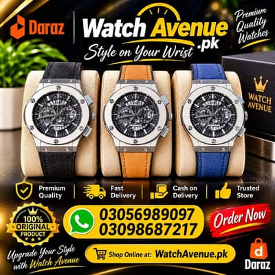 Luxury Stylish Watch for Men | Fashion Wrist Watch | Watch Avenue