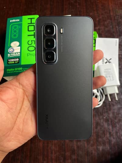 Infinix Hot 50 Pro 16/128 PTA box charger