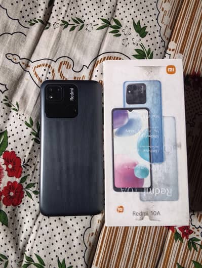 Xiaomi Redmi 10A 4/128 gb dual sim pta approved with box
