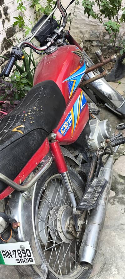 honda cd70 used like new  registration Rawalpindi