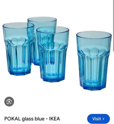 ikea pokal glass