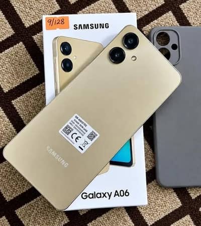Samsung Mobile A06 complete box 10/10
