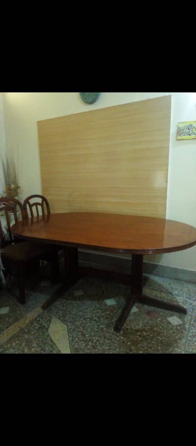 Dining Table ( 6 seaters )– Good Condition,