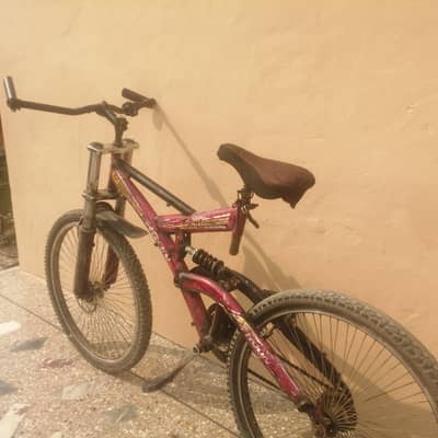 26 Inch Mountain Bicycle Double Shocker - Typhoon Classic - For Sale