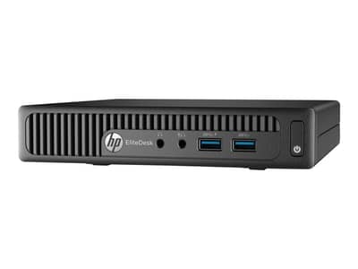 The HP EliteDesk G1 Desktop Mini is a compact, business-class ultr