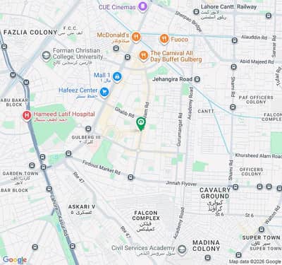 Prime Location 500 Square Feet Office Is Available In MM Alam Road