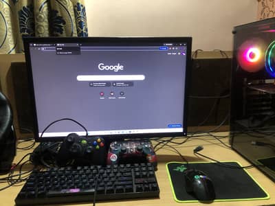 Ready Gaming PC + Mouse + Keyboard + 2 controllers (xbox 360,Ps4)
