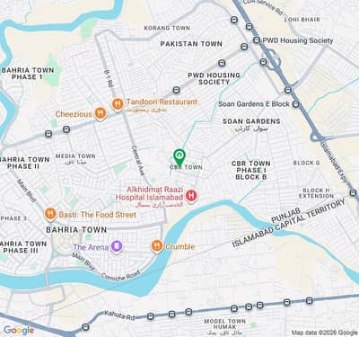 CBR Town Phase 1 Residential Plot For sale Sized 12 Marla
