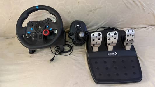 G29 Driving Wheel + Paddle + Gear Shifter