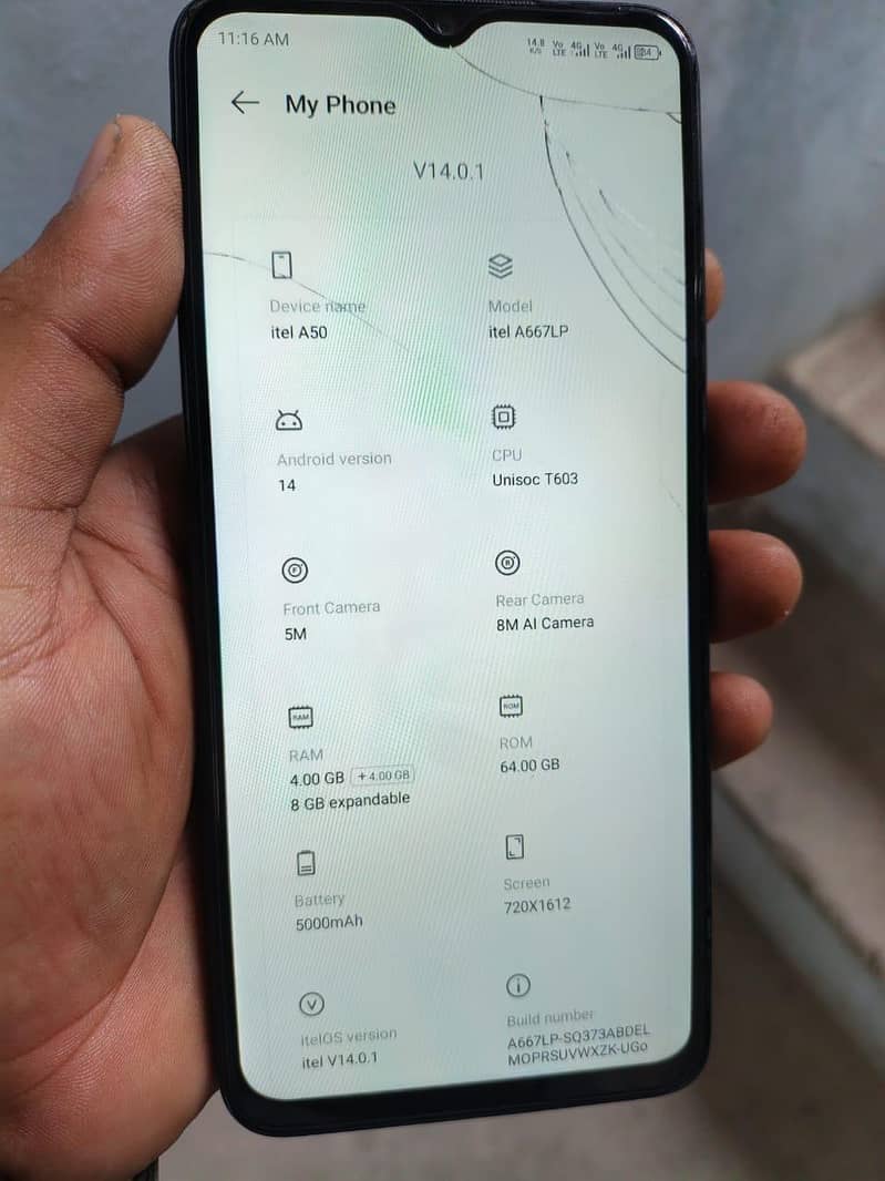 Itel A50.4/64.10/8 condition 0