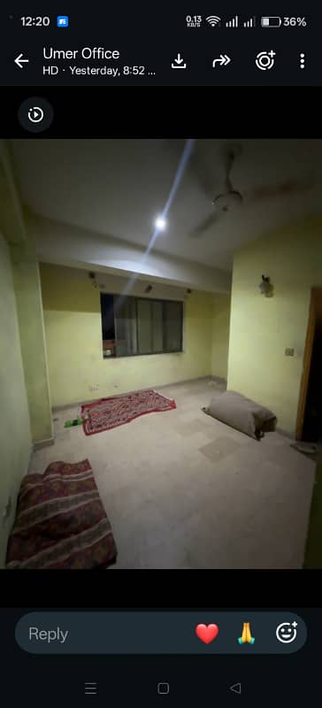 Single room with washroom