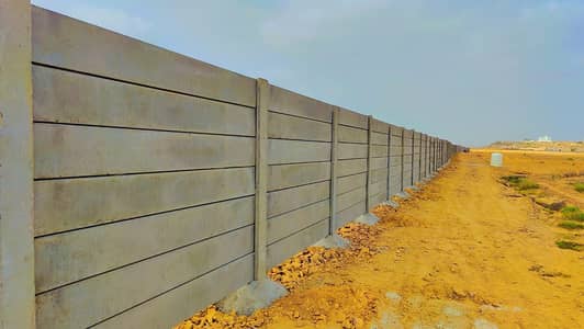 Precast Concrete Boundary Walls and Roof Slabs Available