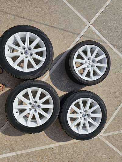 17inch rims THAI made original Lexus 5×114 PCD