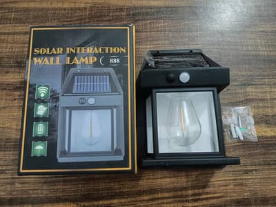 Solar Wall Lamp Single Lamp Solar Light Lamp With Motion Sensor
