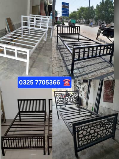 Double bed/ Bunk Bed / Single Beds.  O325 77O5366 WhatsApp & Call
