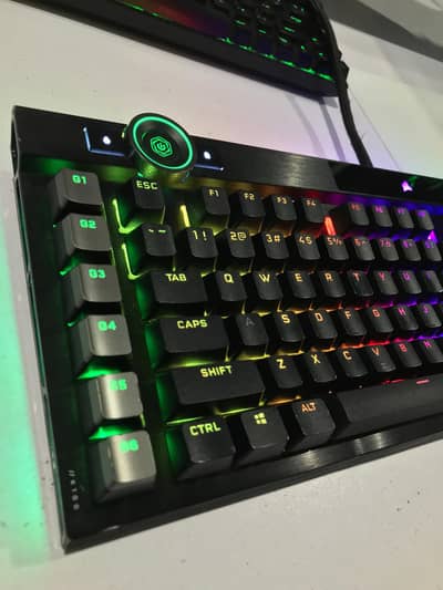 Corsair K100 8k pooling gaming keyboard.