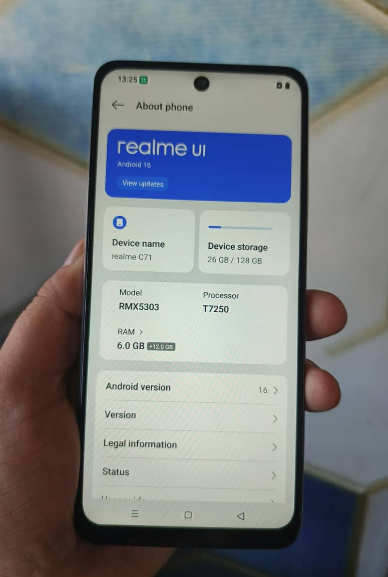realmi c71 1