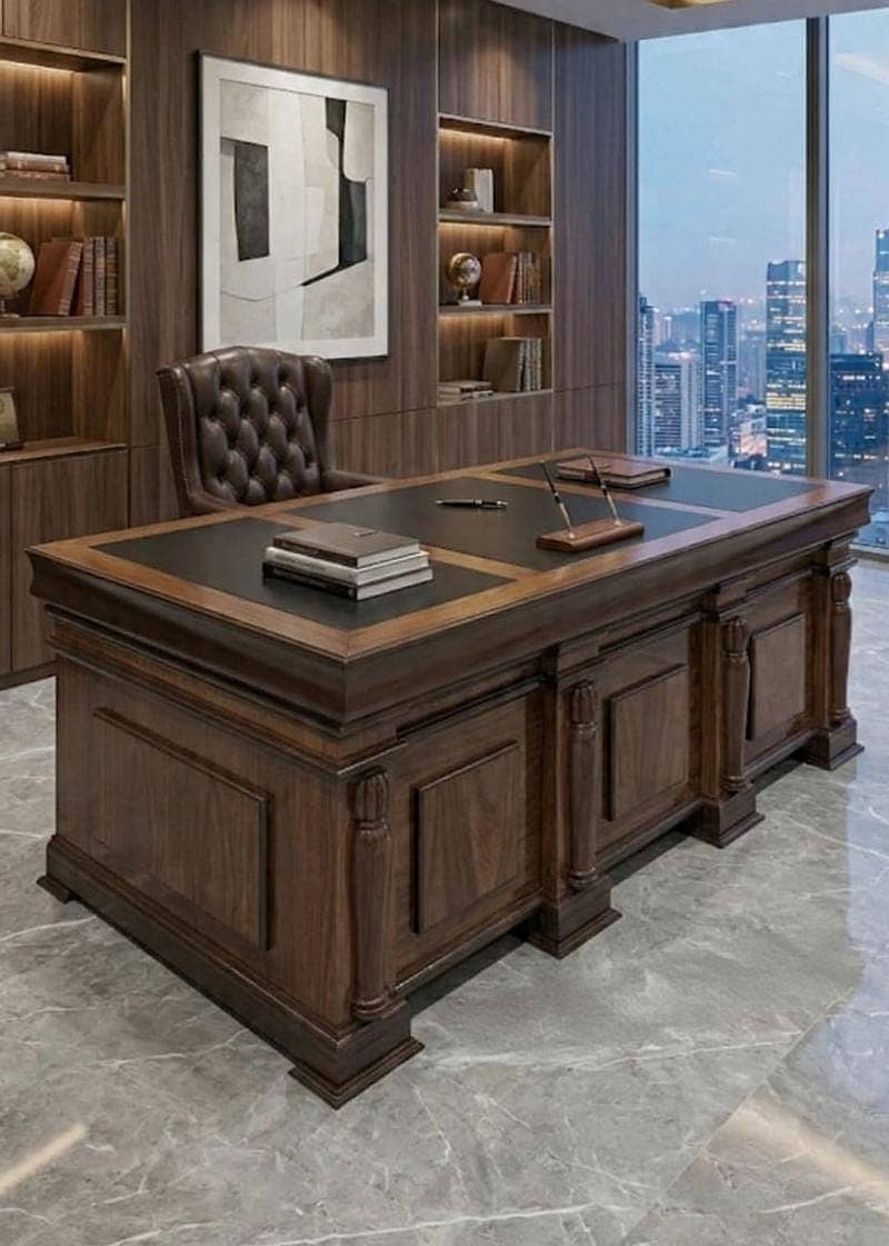 CEO table/WOODEN table/OFFICE table/EXECUTIVE table/Table 12