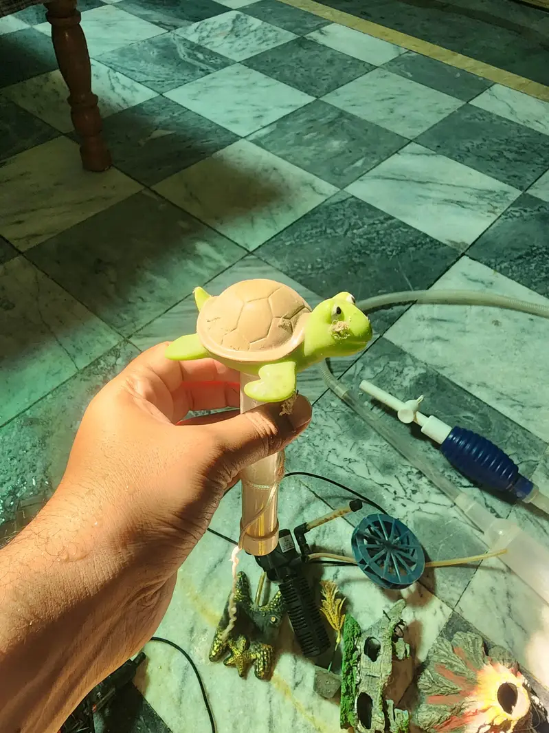 aquarium for sale with imported accessories — photo 8