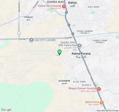 1 Kanal Residential Plot For Sale In LDA City Jinnah Sector Block A