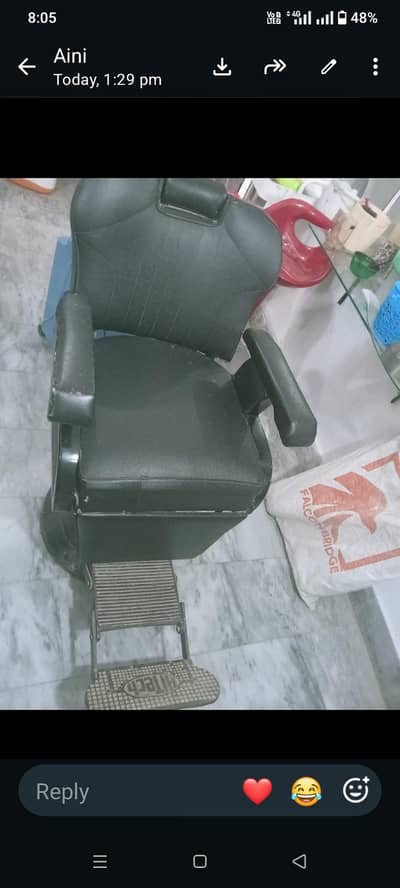 barber chair