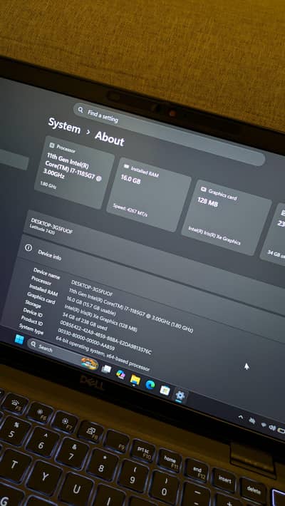 dell 7420 16/256 i7/11