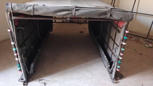 Suzuki Ravi / Pickup Heavy Duty Passenger & Cargo Railing (with tarpal