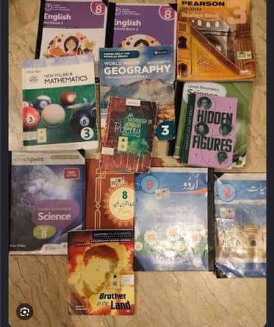 8 Class books