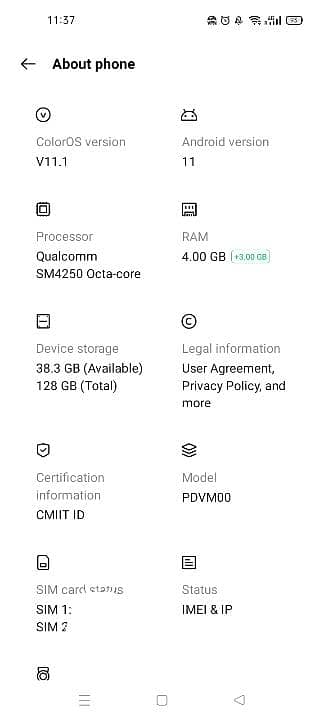 OPPO A32 0