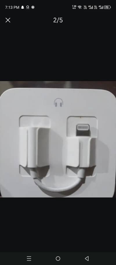 apple iphone lightening handfree connector