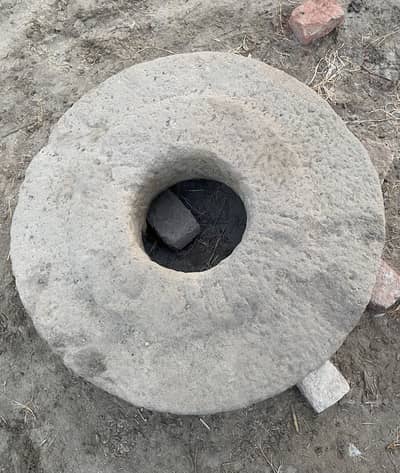 Chakki stone made agra Indian