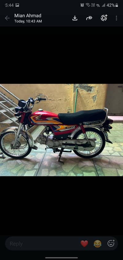 Honda CD 70 2025 All ok