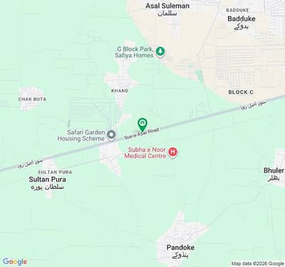 Highly-Desirable 65 Kanal Residential Plot Available In Sue-E-Asal Road