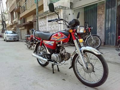 Honda CD 70 2019 Model- Punjab Number